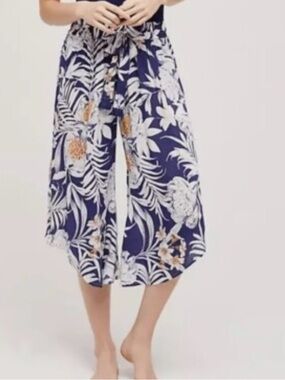 Anthropologie E by Eloise cropped sleep pants